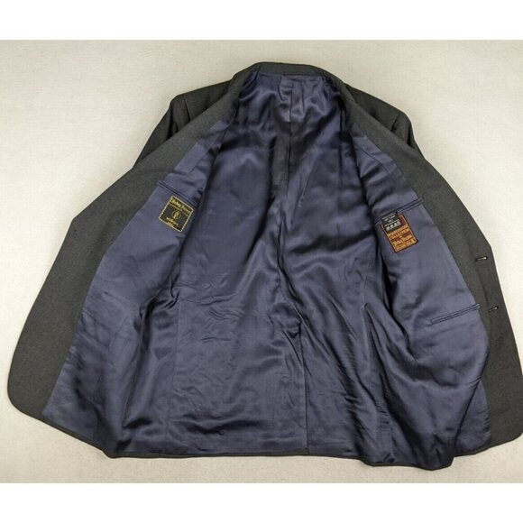 Hickey Freeman Men's Blazer Jacket Sport Coat 100% Wool Size 42 - Picture 6 of 16